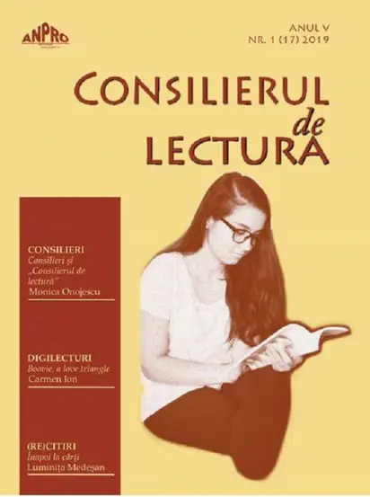 Consilierul de lectura, nr. 17   (1/2019)