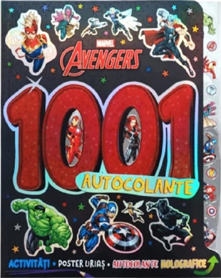 Marvel. Avengers. 1001 autocolante