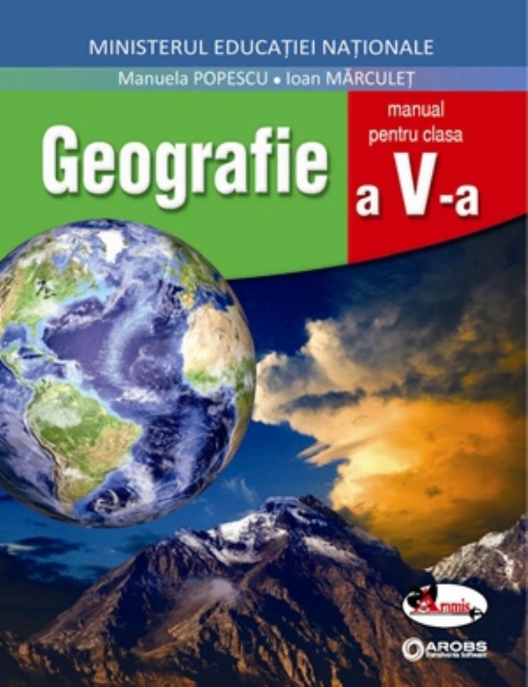 Geografie manual pentru clasa a V-a (resigilat)