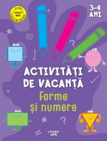 Vezi detalii pentru Activitati de vacanta. Forme si numere. 3-4 ani