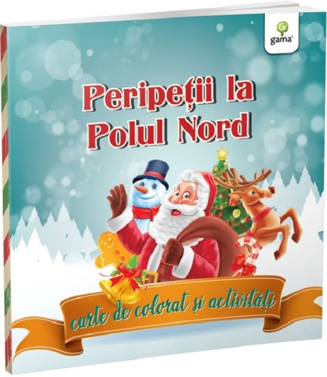 Vezi detalii pentru Peripetii la Polul Nord. Carte de colorat si activitati