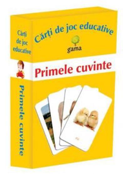 Primele cuvinte. Carti de joc educative