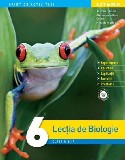 Vezi detalii pentru Lectia de biologie - Clasa 6 - Caiet de activitati