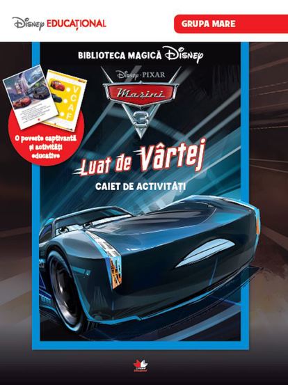 Vezi detalii pentru MASINI 3. Luat de vartej. Caiet de activitati (grupa mare). Disney Educational