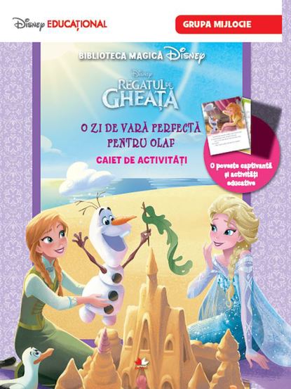 Vezi detalii pentru REGATUL DE GHEATA. O zi de vara perfecta pentru Olaf. Caiet de activitati (grupa mijlocie). Disney Educational