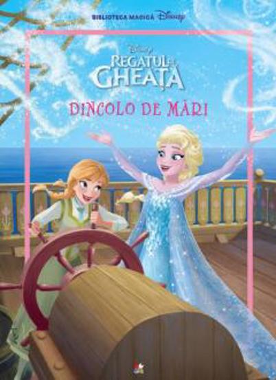 REGATUL DE GHEATA. Dincolo de mari. Carte gigant (grupa mare). Disney Educational