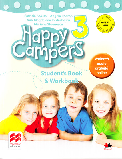 Vezi detalii pentru Happy Campers 3. Students Book and Workbook