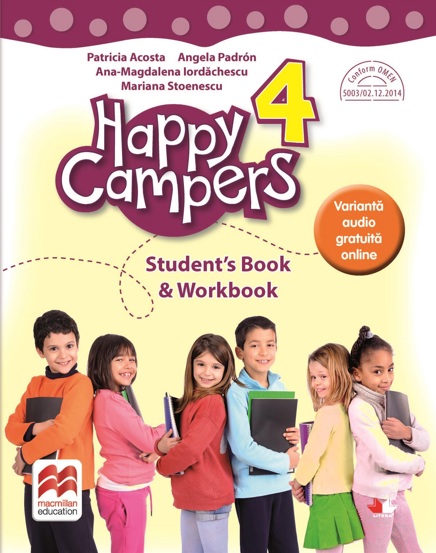 Happy Campers. Student Book Workbook. Clasa a IV-a