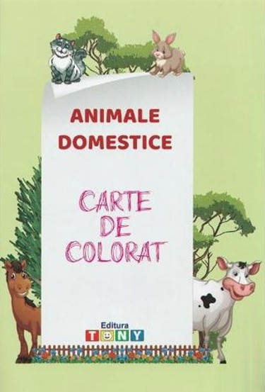 Vezi detalii pentru Animale domestice. Carte de colorat