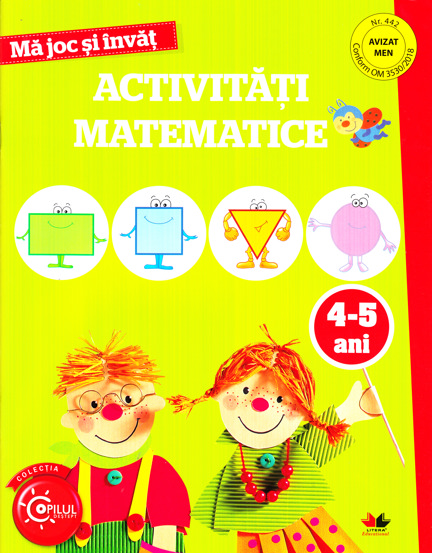 Vezi detalii pentru MA JOC SI INVAT. Activitati matematice. 4-5 ani