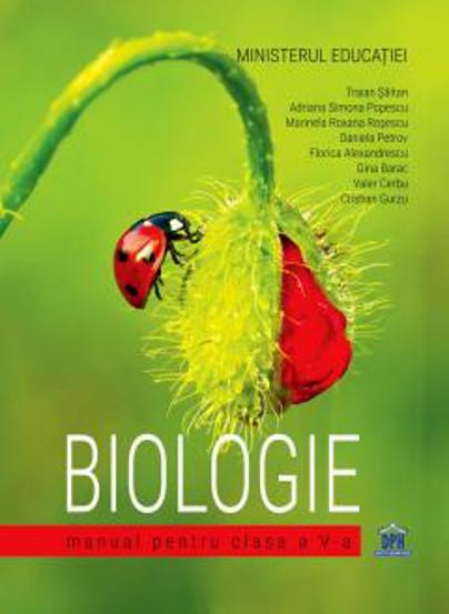 Vezi detalii pentru Biologie. Manual pentru clasa a V-a