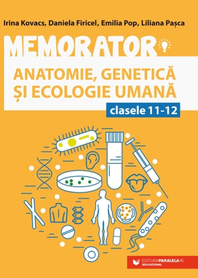 Memorator de anatomie genetică și ecologie umană pentru clasele XI-XII