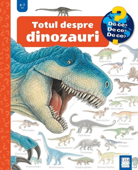 Vezi detalii pentru Totul despre dinozauri