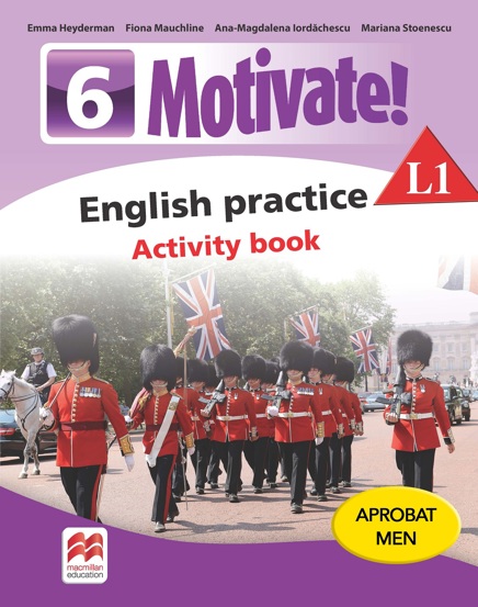 Vezi detalii pentru Motivate! English practice L1. Activity book. Lectia de engleza - Clasa 6