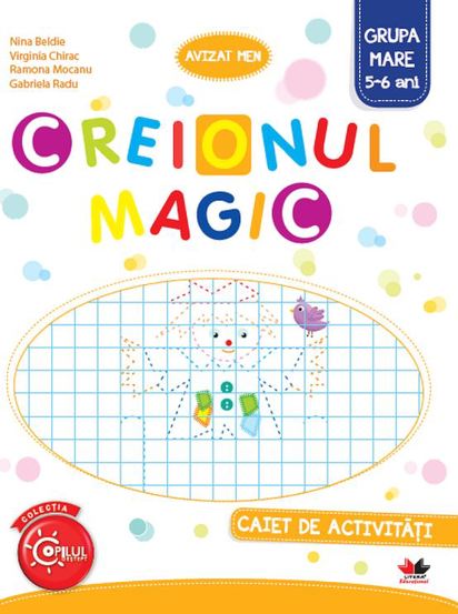 Creionul magic - Caiet de activitati - Grupa mare 5-6 ani