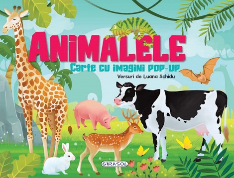 Vezi detalii pentru Animalele. Carte cu imagini pop-up