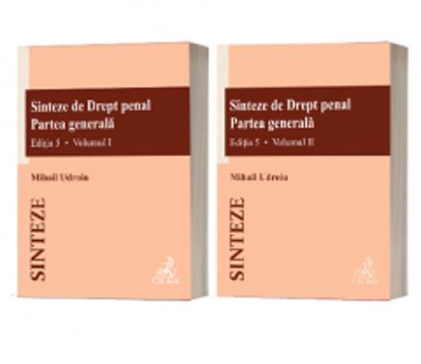 Vezi detalii pentru Sinteze de Drept penal. Partea generala Vol.1 + Vol.2 Ed.5