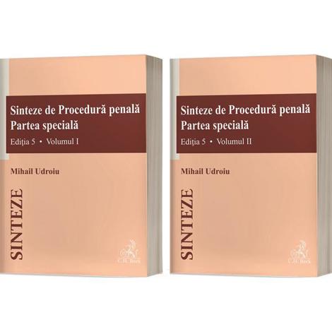 Vezi detalii pentru Sinteze de Procedura penala. Partea speciala Vol.1 + Vol.2 Ed.5