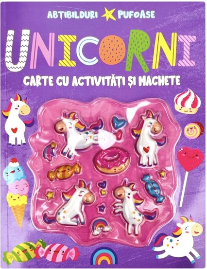 UNICORNI - CU ABTIBILDURI PUFOASE