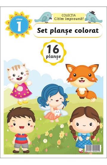 Set planşe colorat clasa 1 (resigilat)