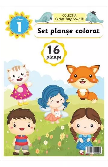 Set planse colorat clasa 1 (resigilat)