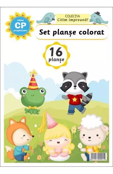 Set planse colorat clasa pregatitoare (resigilat)