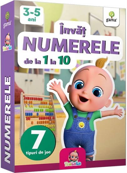 Învăț numerele de la 1 la 10