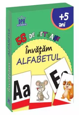 56 de Jetoane - Învățăm - Alfabetul