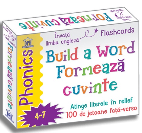 Build a word - Formeaza cuvinte - Jetoane Limba Engleza