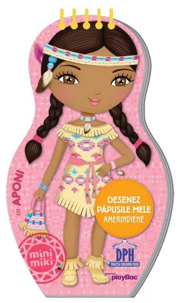 Desenez papusile mele - Amerindiene - cu Aponi