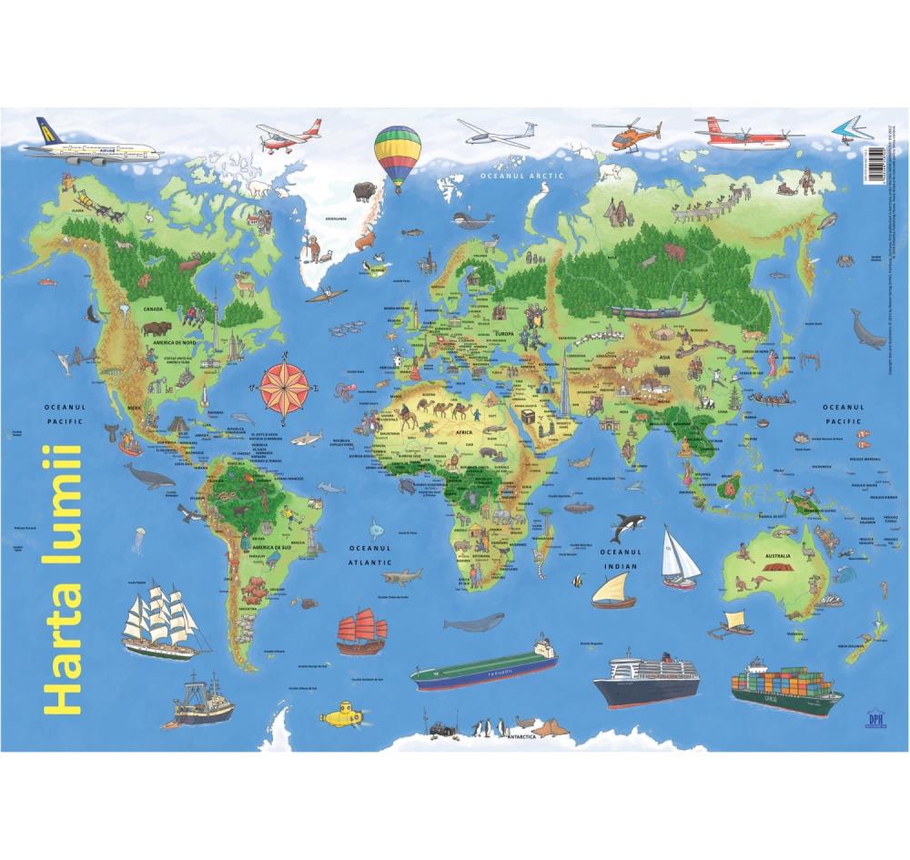 Vezi detalii pentru Harta lumii