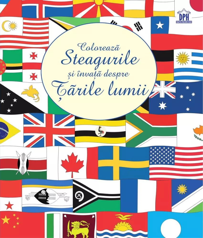 Coloreaza steagurile si invata despre tarile lumii