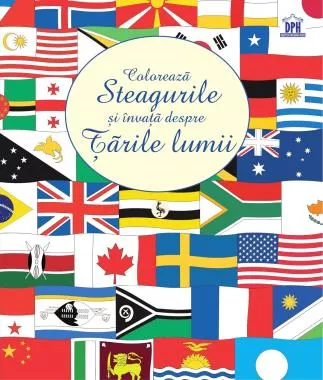 Coloreaza steagurile si invata despre tarile lumii