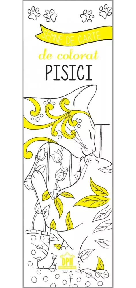 Semne de carte de colorat - Pisici