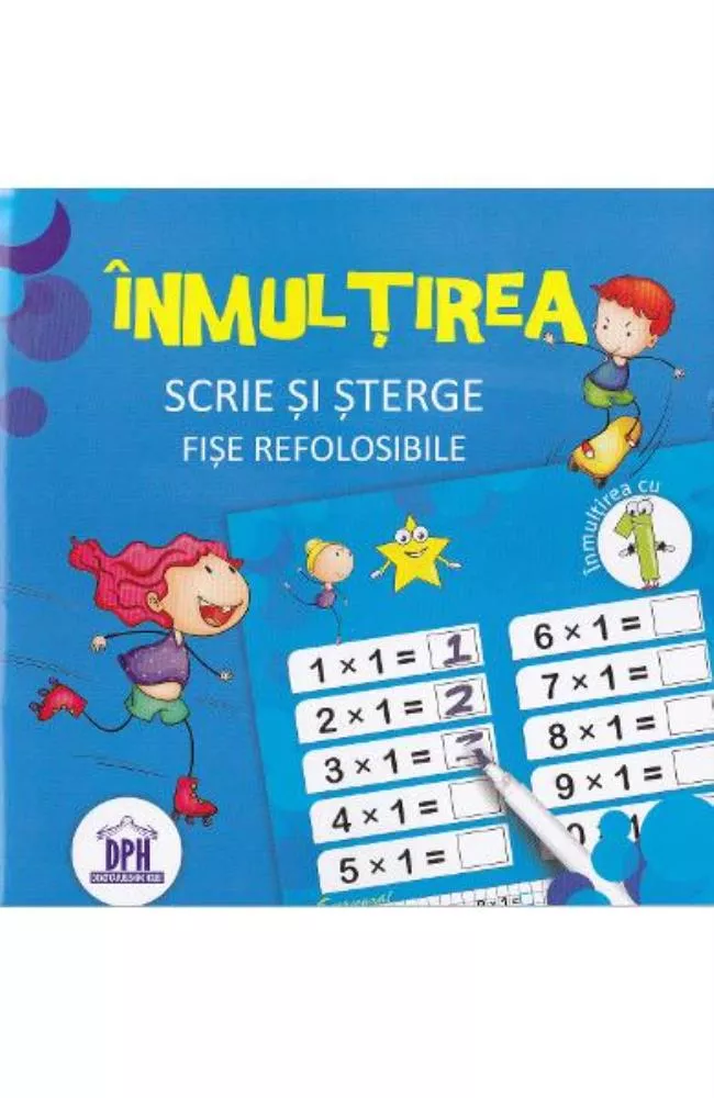 Scrie si sterge - Inmultirea