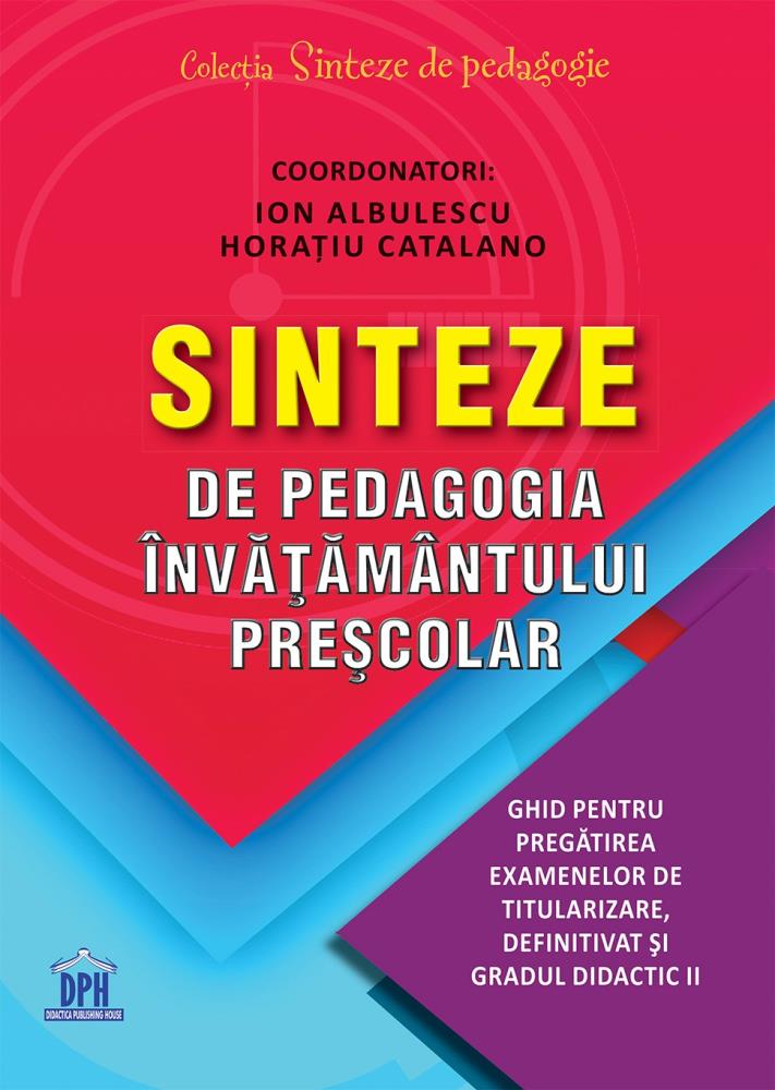 Sinteze de pedagogia invatamantului prescolar bookzone.ro poza bestsellers.ro