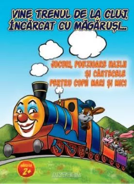 Vine trenul de la Cluj, incarcat cu magarusi…