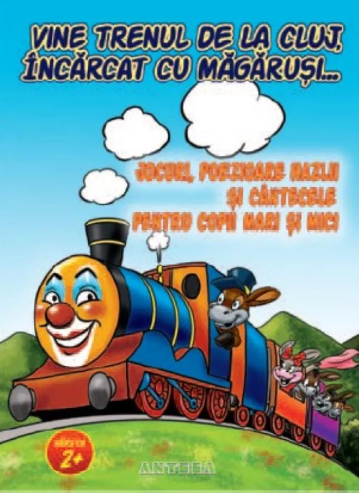 Vine trenul de la Cluj, incarcat cu magarusi…