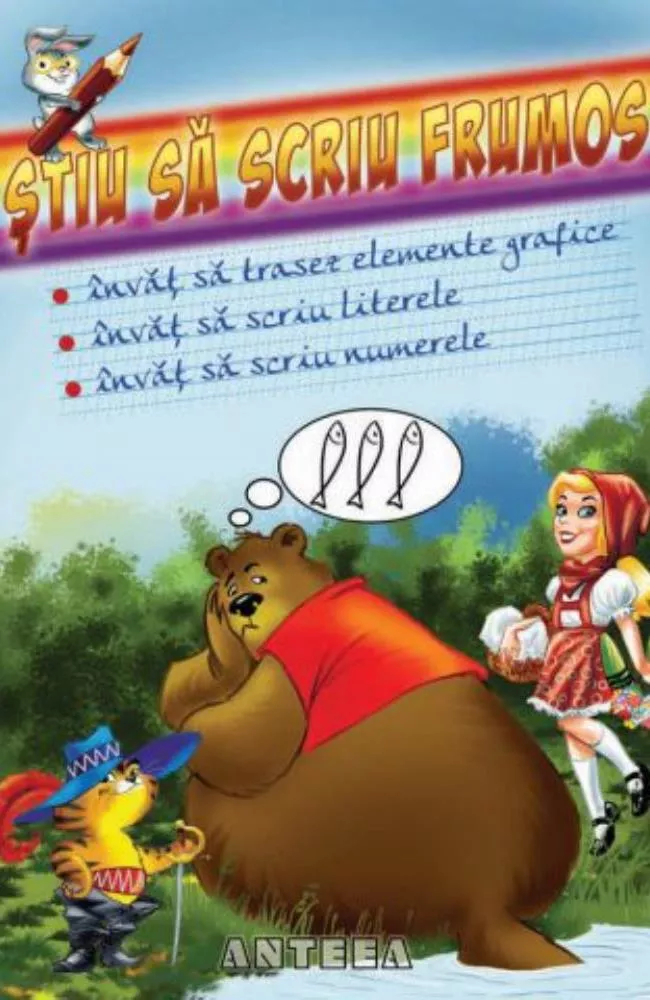 Stiu sa scriu frumos . Caiet de exersare a grafismelor