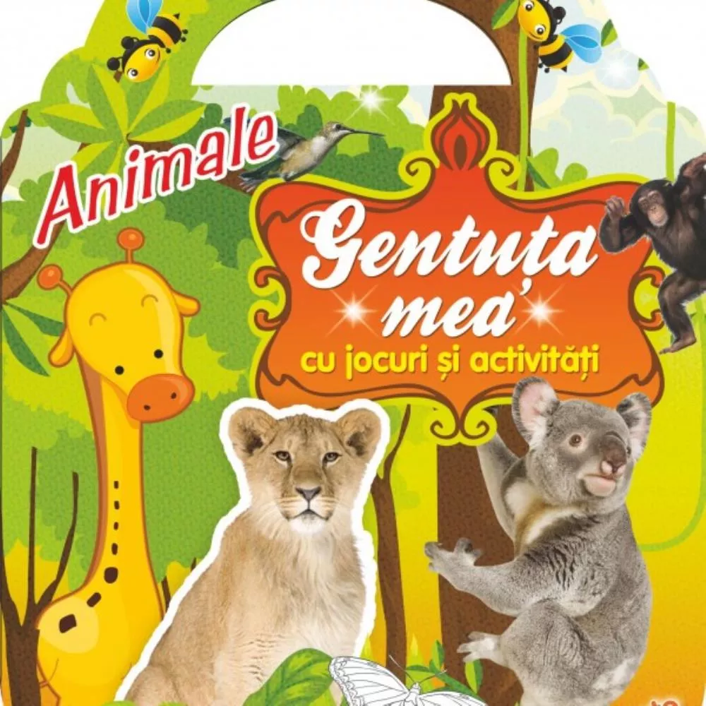 Gentuta mea cu jocuri si activitati. Animale