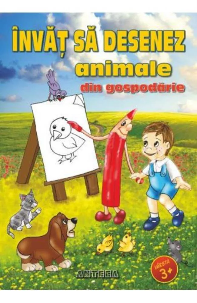 Invat sa desenez animale din gospodarie