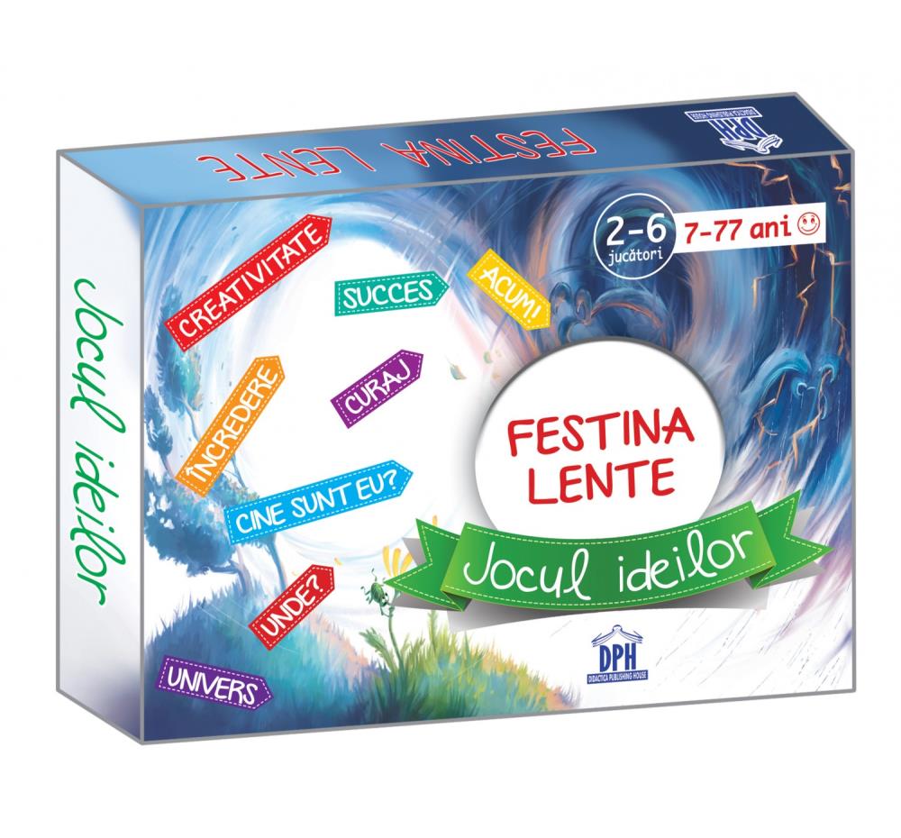 Festina Lente – Jocul Ideilor bookzone.ro imagine 2022