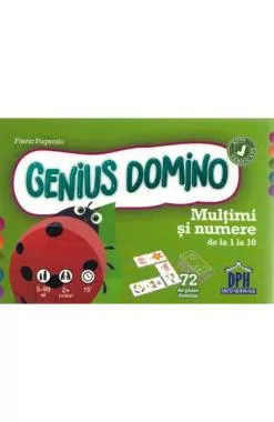 Genius Domino. Multimi si numere de la 1 la 10