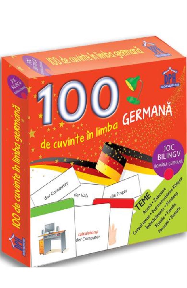 100 de cuvinte in limba germana – Joc bilingv Reduceri Mari Aici 100 Bookzone