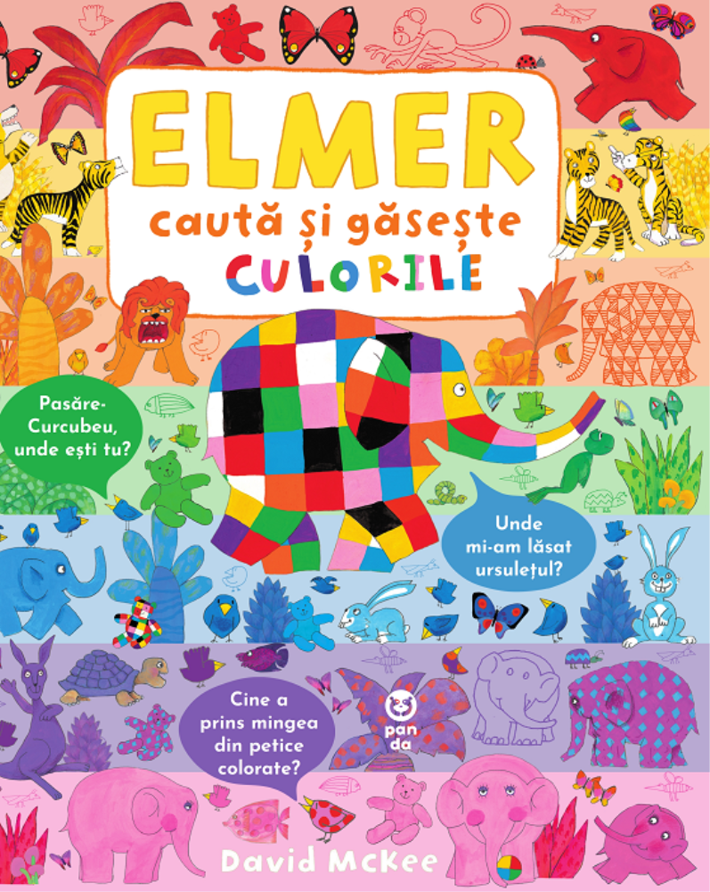 Elmer: caută și găsește culorile bookzone.ro