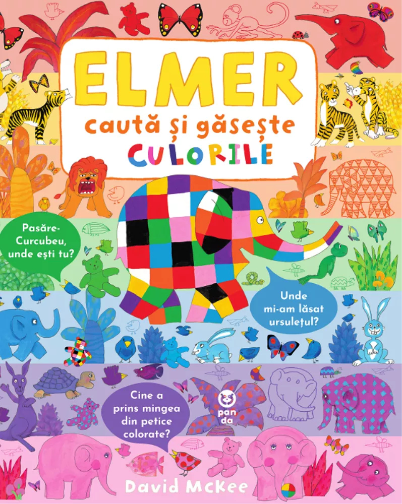 Elmer: cauta si gaseste culorile