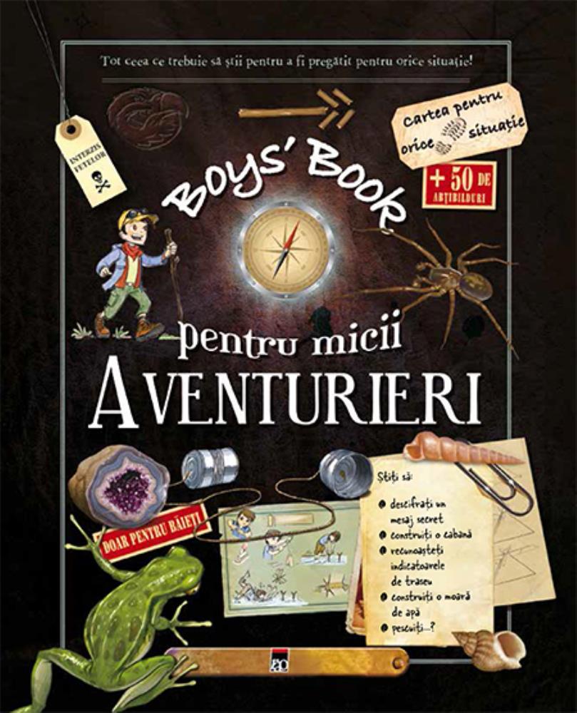 Boy's Book Pentru Micii Aventurieri