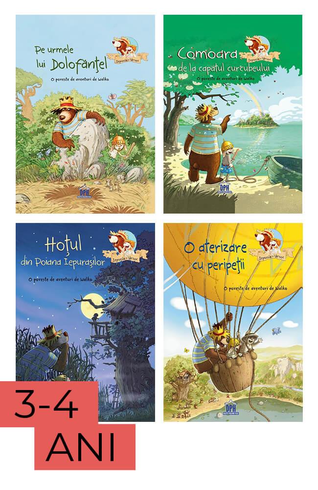 Pachet Povești cu peripeții pentru copii bookzone.ro poza bestsellers.ro