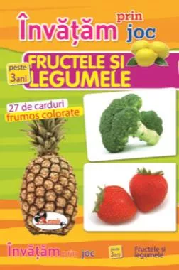 Invatam prin joc fructele si legumele  +3ani