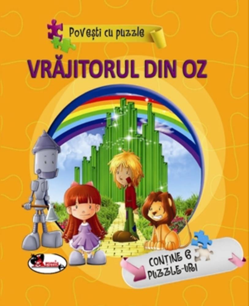 Vezi detalii pentru Povesti cu puzzle - Vrajitorul din Oz